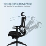 Luxe 2.0 Ergonomic Office Chair Singapore - Image 9